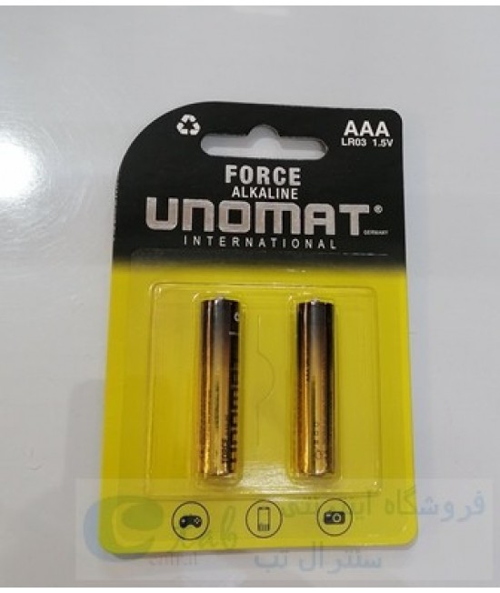 باتری نیم قلمی برند unomat - کیفیت عالی - یک جفت